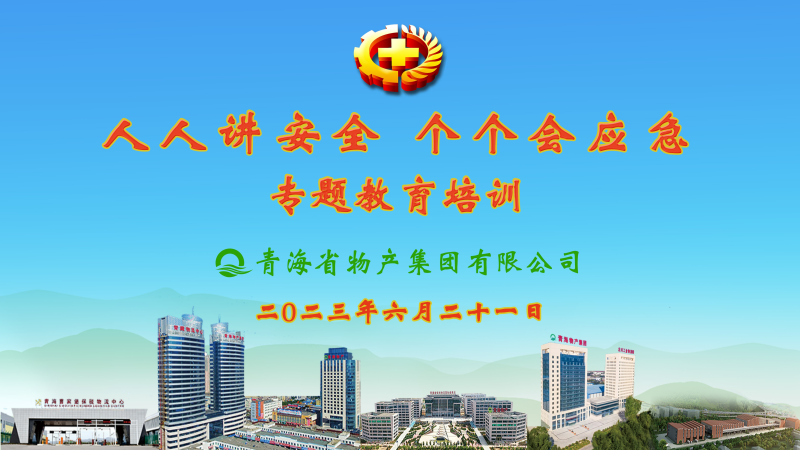 提高安全管理水平 落實(shí)全員安全責(zé)任&mdash;&mdash;集團(tuán)安委會(huì)舉辦2023年&ldquo;人人講安全，個(gè)個(gè)會(huì)應(yīng)急&rdquo;專題教育培訓(xùn)