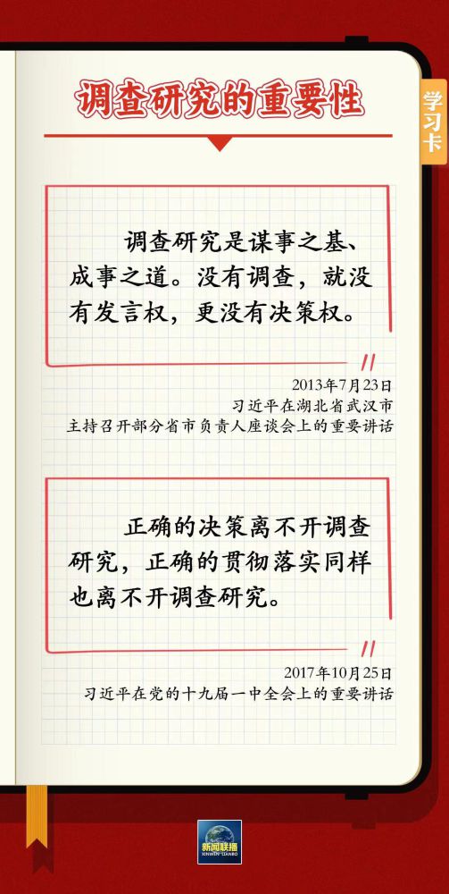 學(xué)習(xí)卡丨如何深入調(diào)查研究？跟總書(shū)記學(xué)習(xí)&ldquo;五字訣&rdquo;